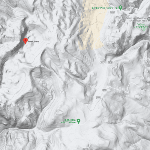 Peter Sinks the coldest place in Utah holds record for second coldest Peter Sinks the coldest place in Utah holds record for second coldest