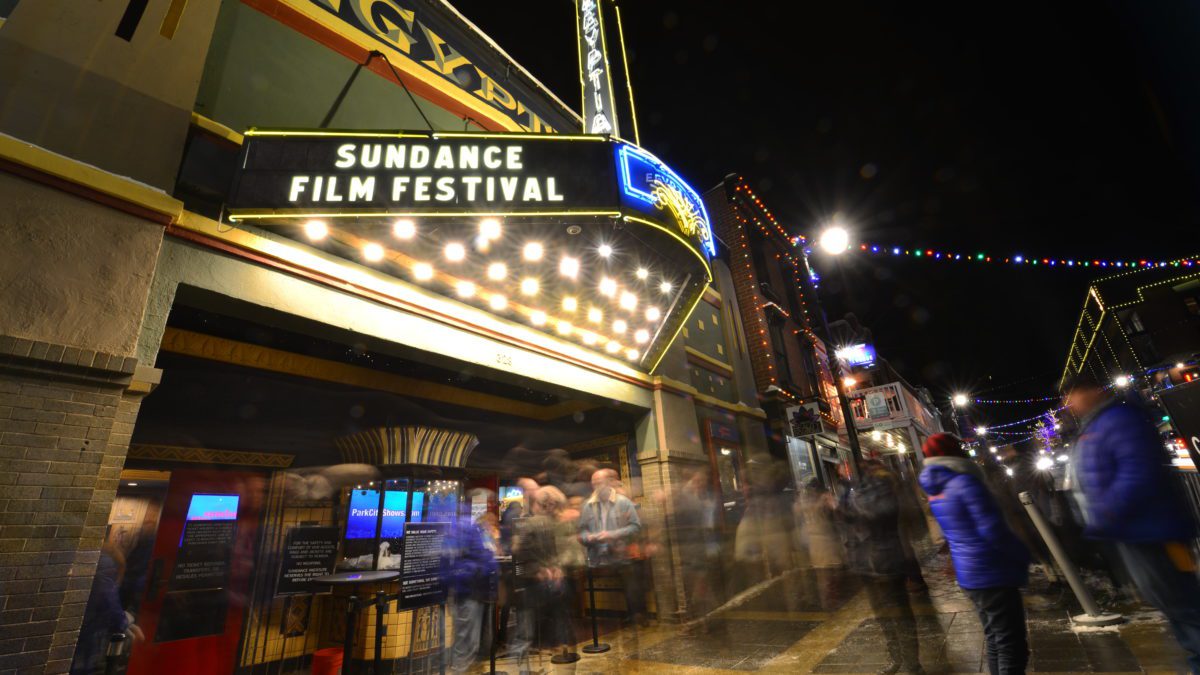 The Egyptian Theater.