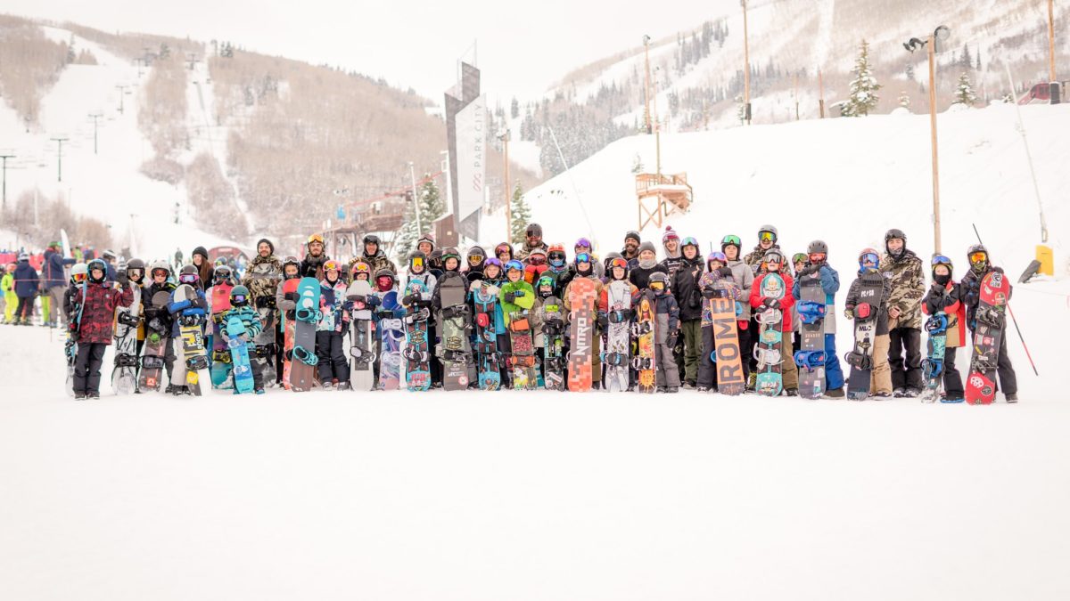 Park City Snowboard Team.