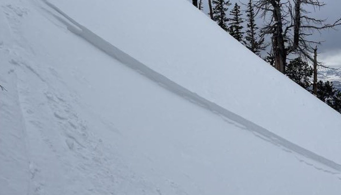 Avalanche at Kessler Peak that sent a snowboarder on a nightmare ride.