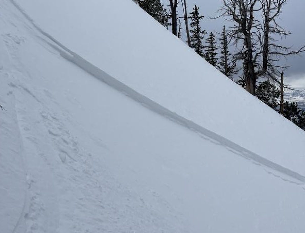 Avalanche at Kessler Peak that sent a snowboarder on a nightmare ride.