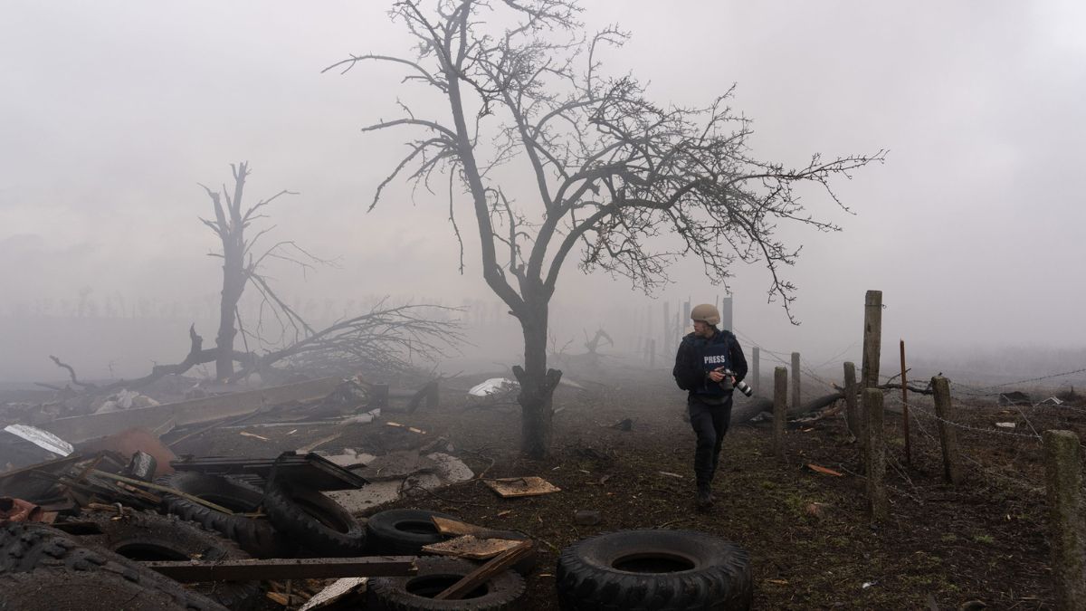 Evgeniy Maloletka appears in 20 Days in Mariupol by Mstyslav Chernov, an official selection of theWorld Documentary Competition at the 2023 Sundance Film Festival.