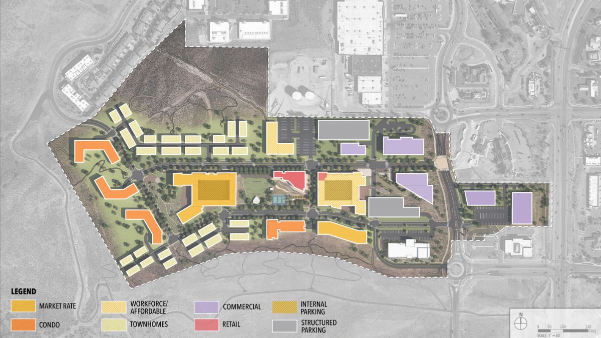 The current DPRE site plan.