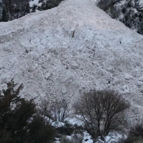 SNAPPED Avalanche near Bridal Veil Falls TownLift, Park City News