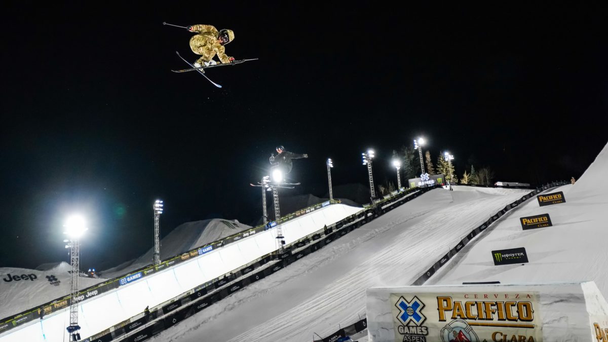 Troy Podmilsak, pictured here training for his first X Games last year, just won Big Air there this year.