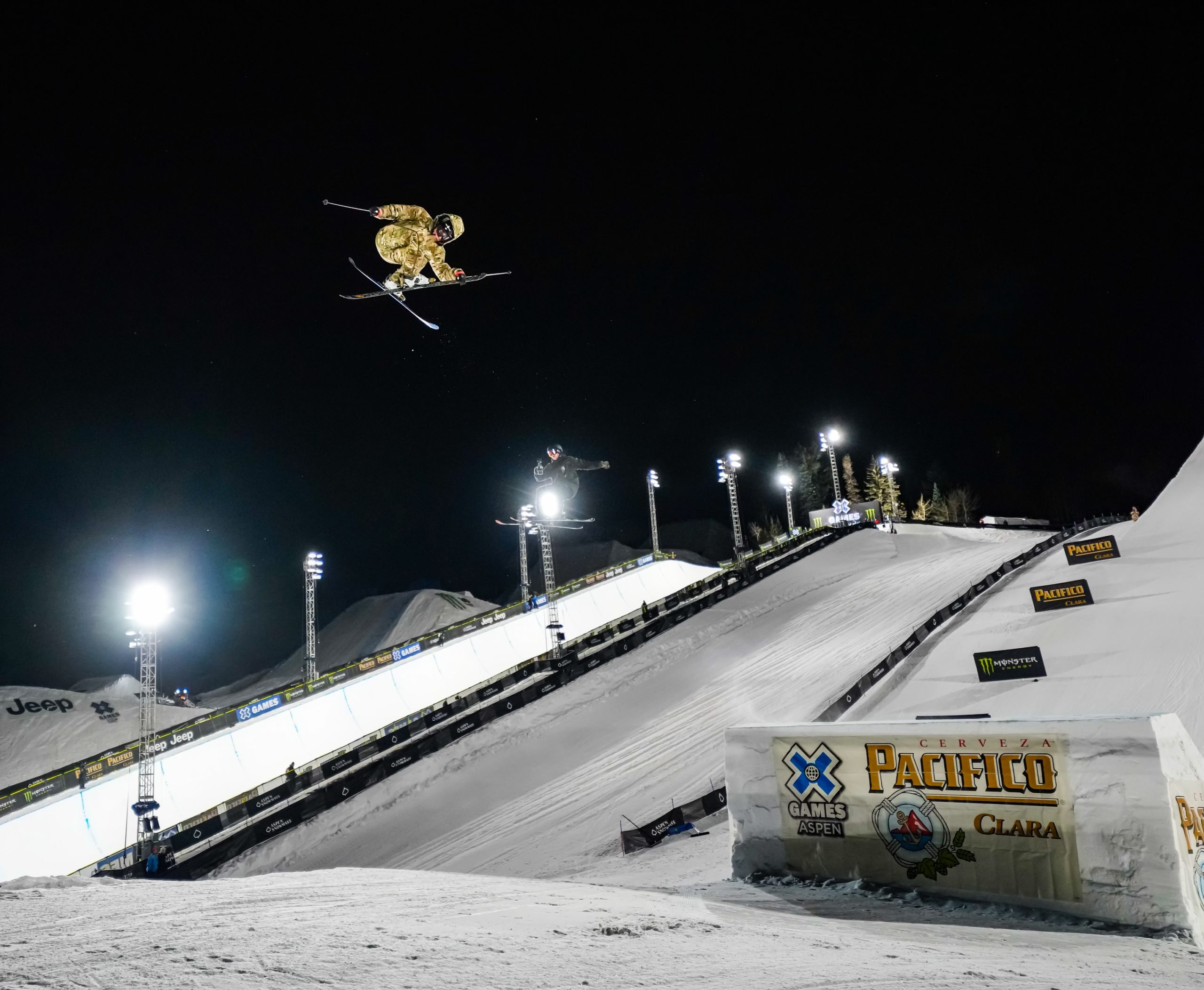 Troy Podmilsak, pictured here training for his first X Games last year, just won Big Air there this year.