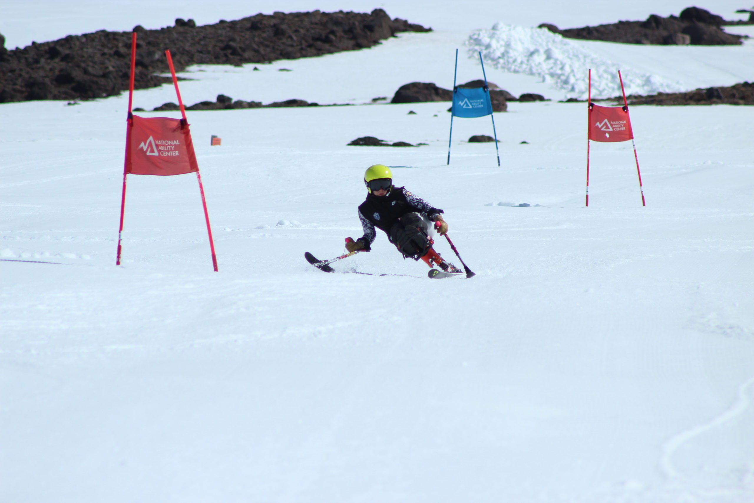 Para alpine skier Saylor O'Brien competes in the upcoming NAC Huntsman Cup, February 1-3.