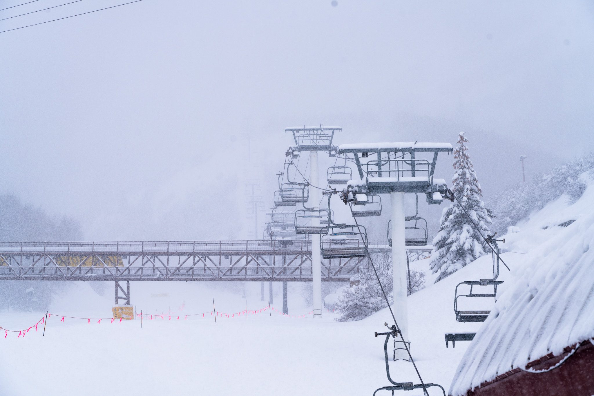 A Pow day at Park City Mountain after receiving 23 inches of snow in 24 hours in February of 2023.