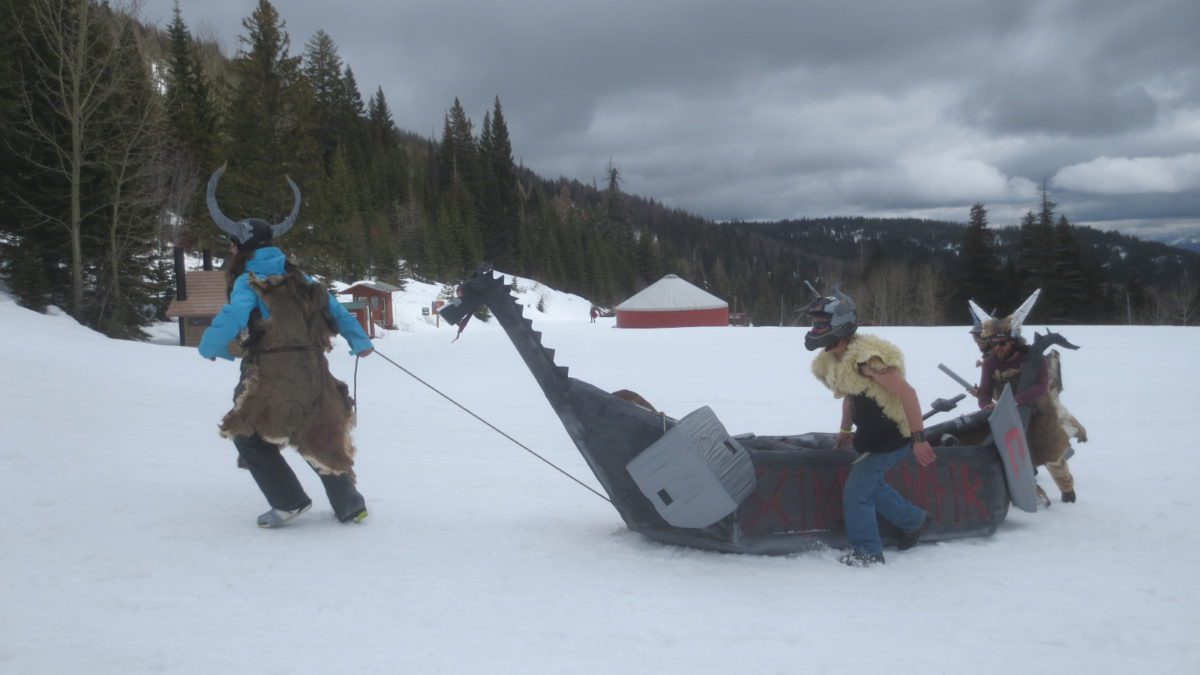 Join in on the fun of Park City's inaugural Cardboard Sled Derby.