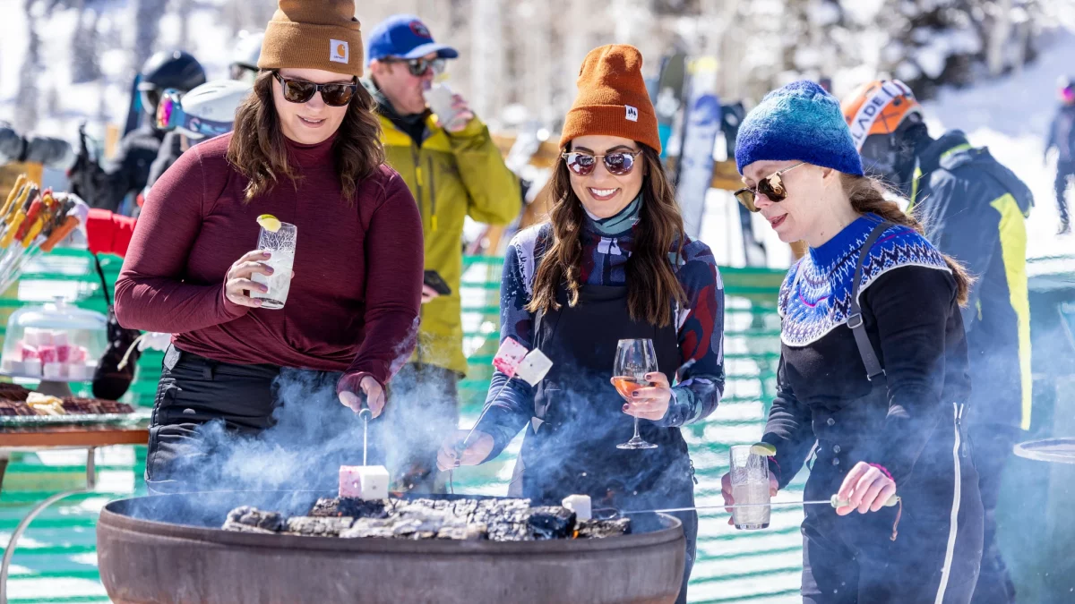 Located at Silver Lake Ski Beach in collaboration with Moët Hennessy, the Fire & Ice event features a 15-foot ice bar and exclusive sips from Whispering Angel, Belvedere Vodka, and Woodinville Bourbon.