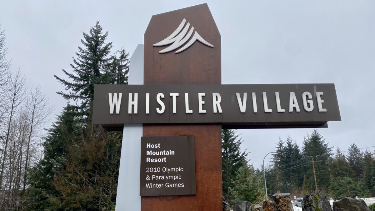 Like Park City was in the 2002 Olympics, Whistler was the mountain town host for the 2010 Olympics.
