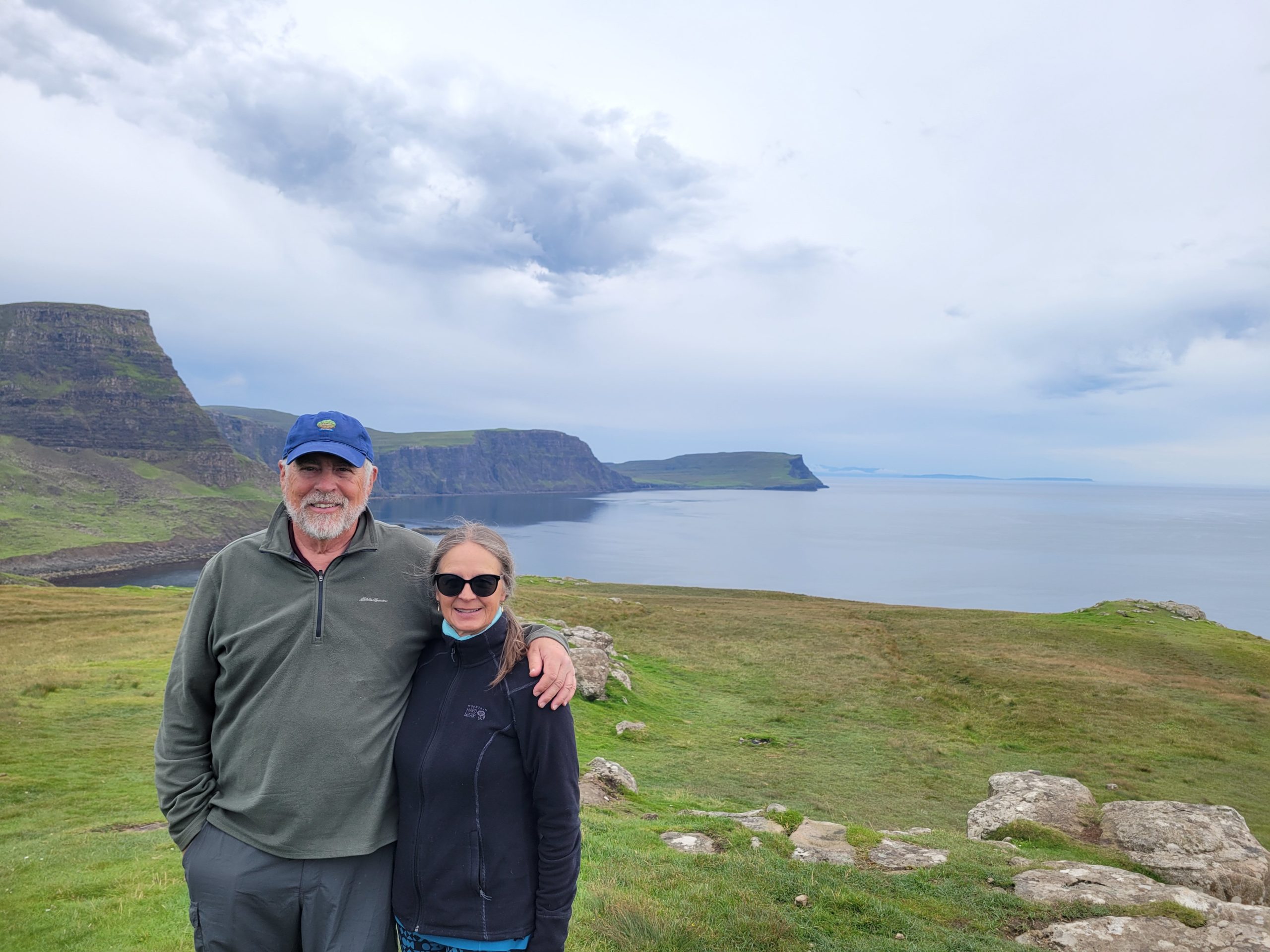 Peter and Victoria Smith prioritized family and travel, and they have no plans to stop any time soon. This photo was taken on the Isle of Skye, Scotland.