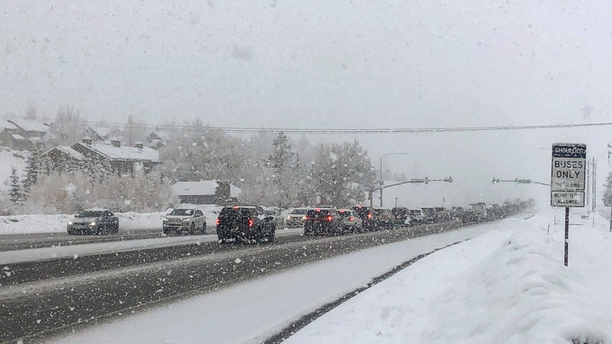 SR 224 Park City Winter Driving Conditions.