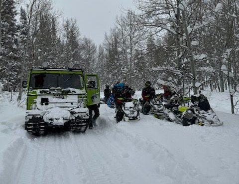Summit County Search and Rescue Snowmobile team
