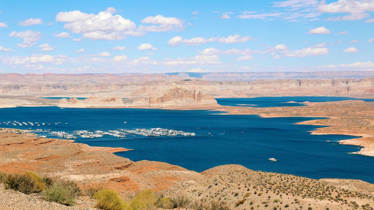 Wahweap Bay at Lake Powell.