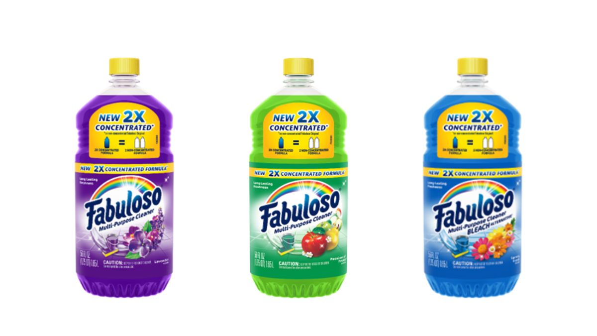 Fabuloso multi-purpose cleaners.