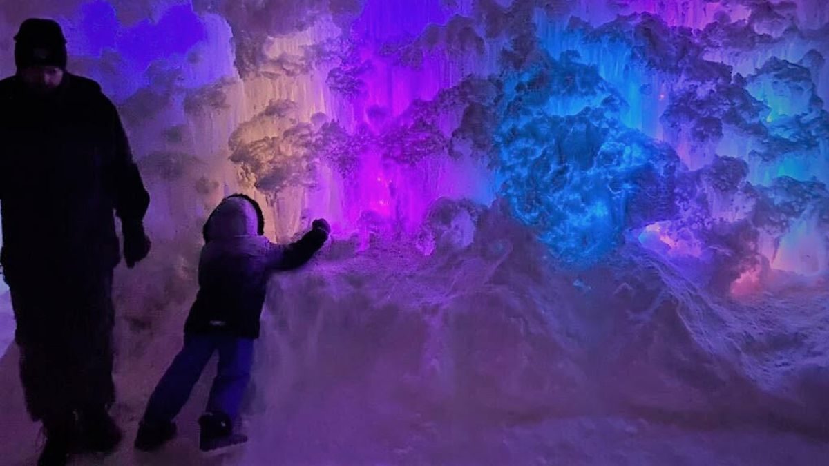 The Ice Castles in Midway will close for the season on Saturday, February 25, 2023.