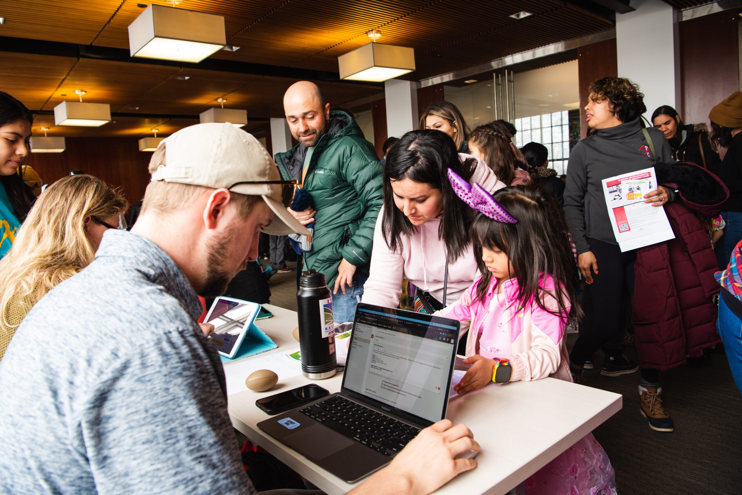 Solomon Fund Spring Registration event at the Park City Library.