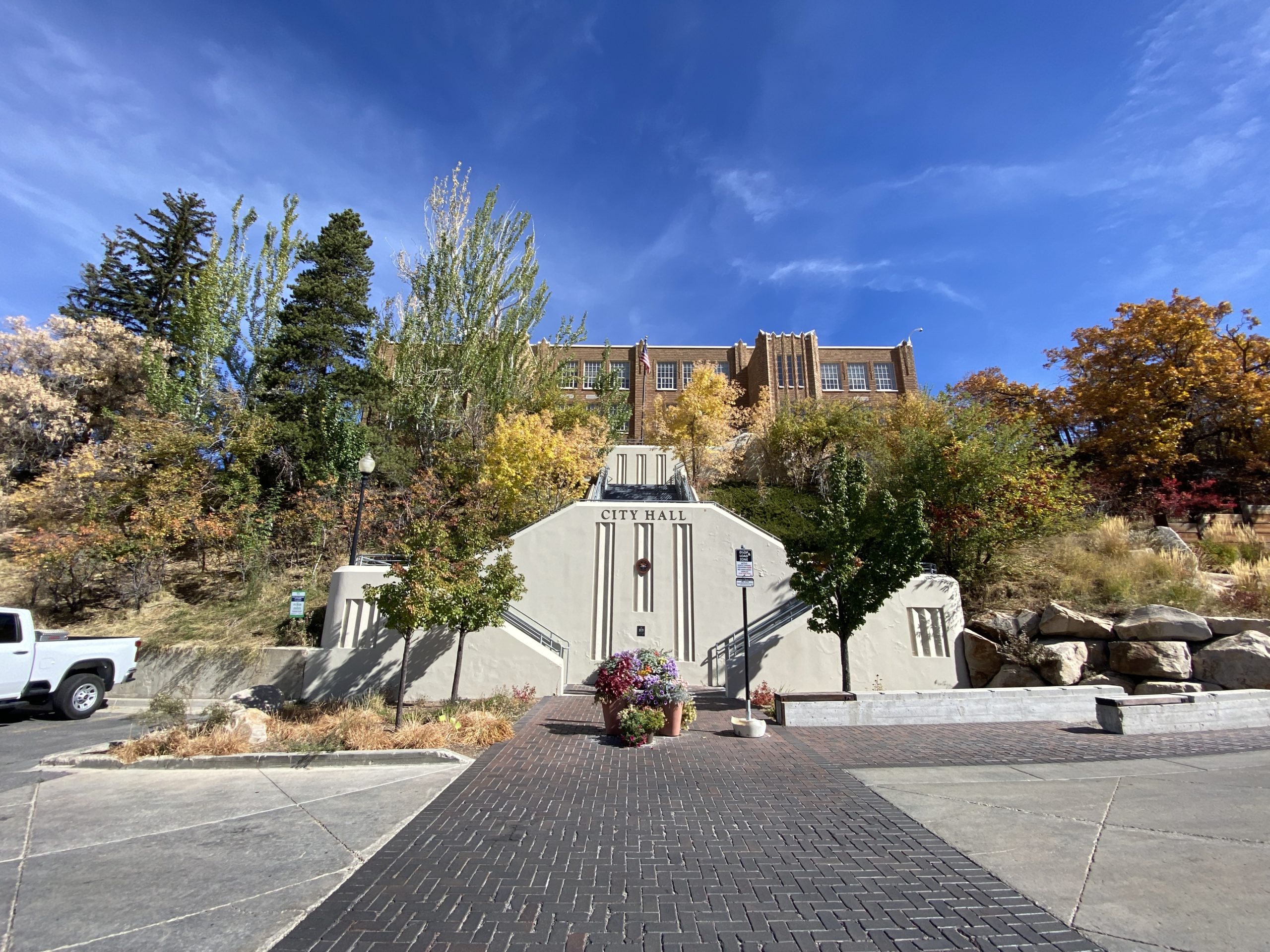 City Hall in Old Town Park City, Utah.