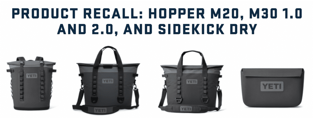 Yeti recalls 1.9 million coolers and cases for magnet hazard