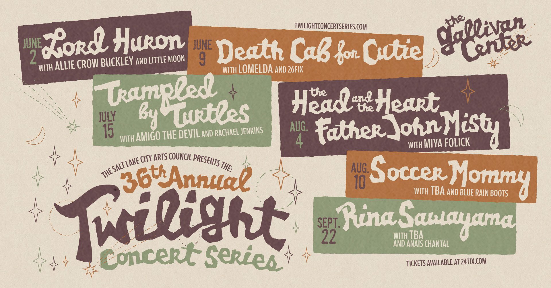 Tickets for the 36th Annual Twilight Concert Series go on sale Thursday