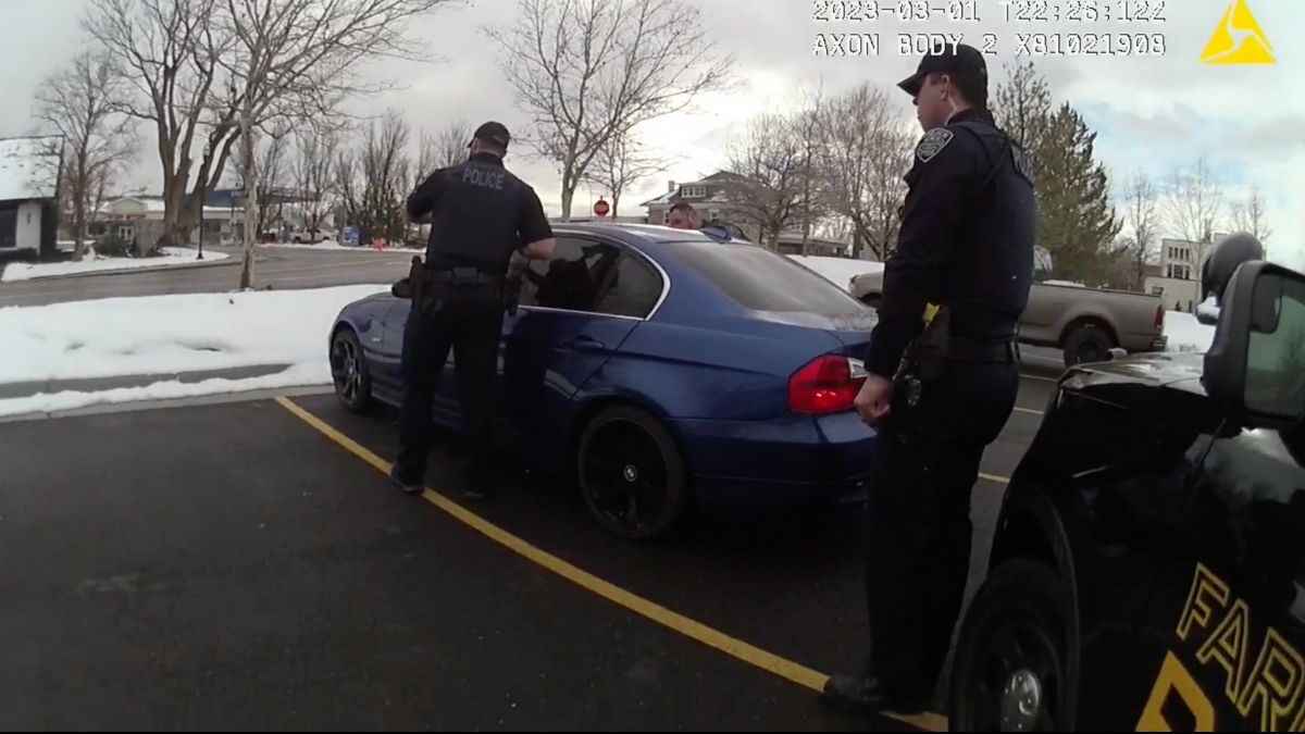Body cam footage showed Farmington police officers confronting Chase Allan during the traffic stop that would end in his death on March 1, 2023.