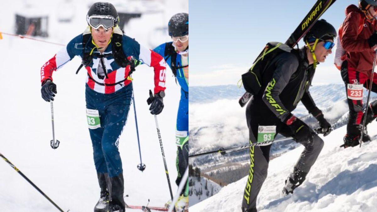 Adam Loomis got two third places at the Skimo National Championships on Saturday and Sunday at Solitude and Brighton's Wasatch Powder Keg.