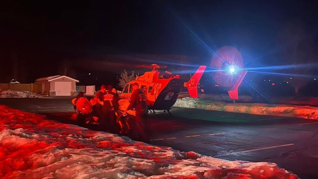 Sledding accident leaves one in critical condition TownLift, Park