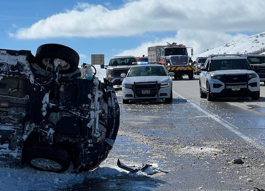 TRAFFIC ALERT EB Highway 40 TownLift, Park City News