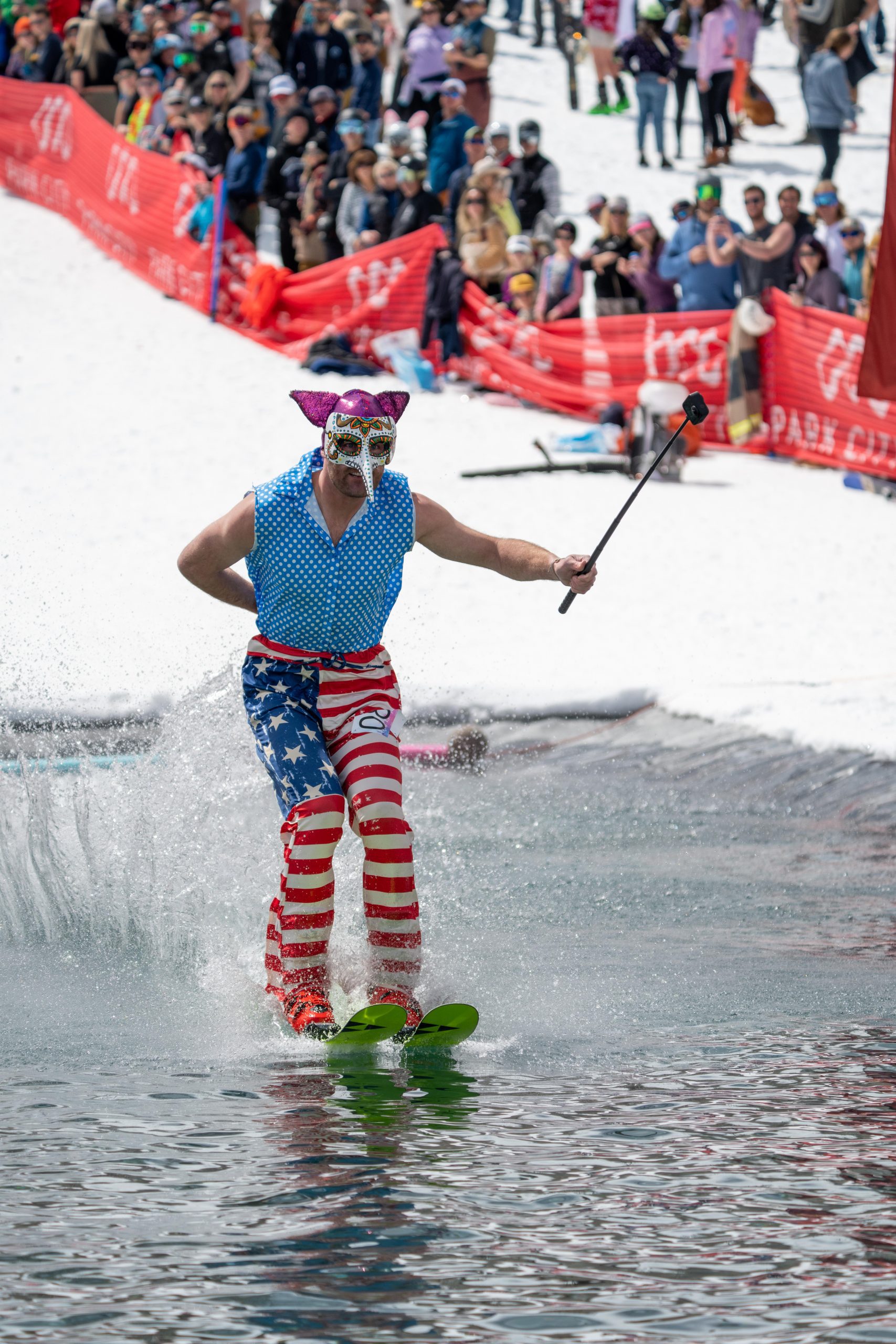 Park City Mountain celebrates spring with the 2nd Annual Eagle Super Pond Championship.