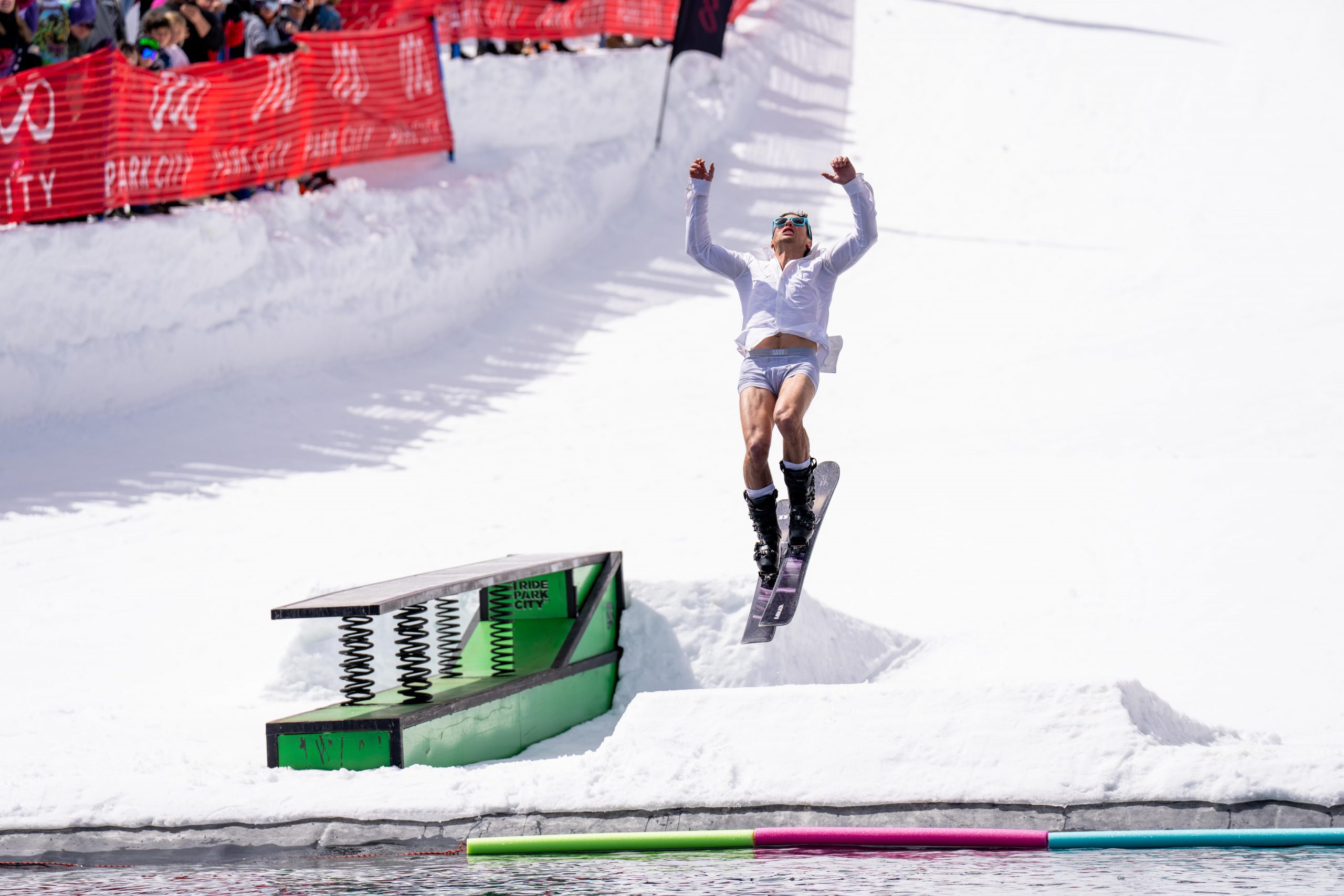 Park City Mountain celebrates spring with the 2nd Annual Eagle Super Pond Championship.