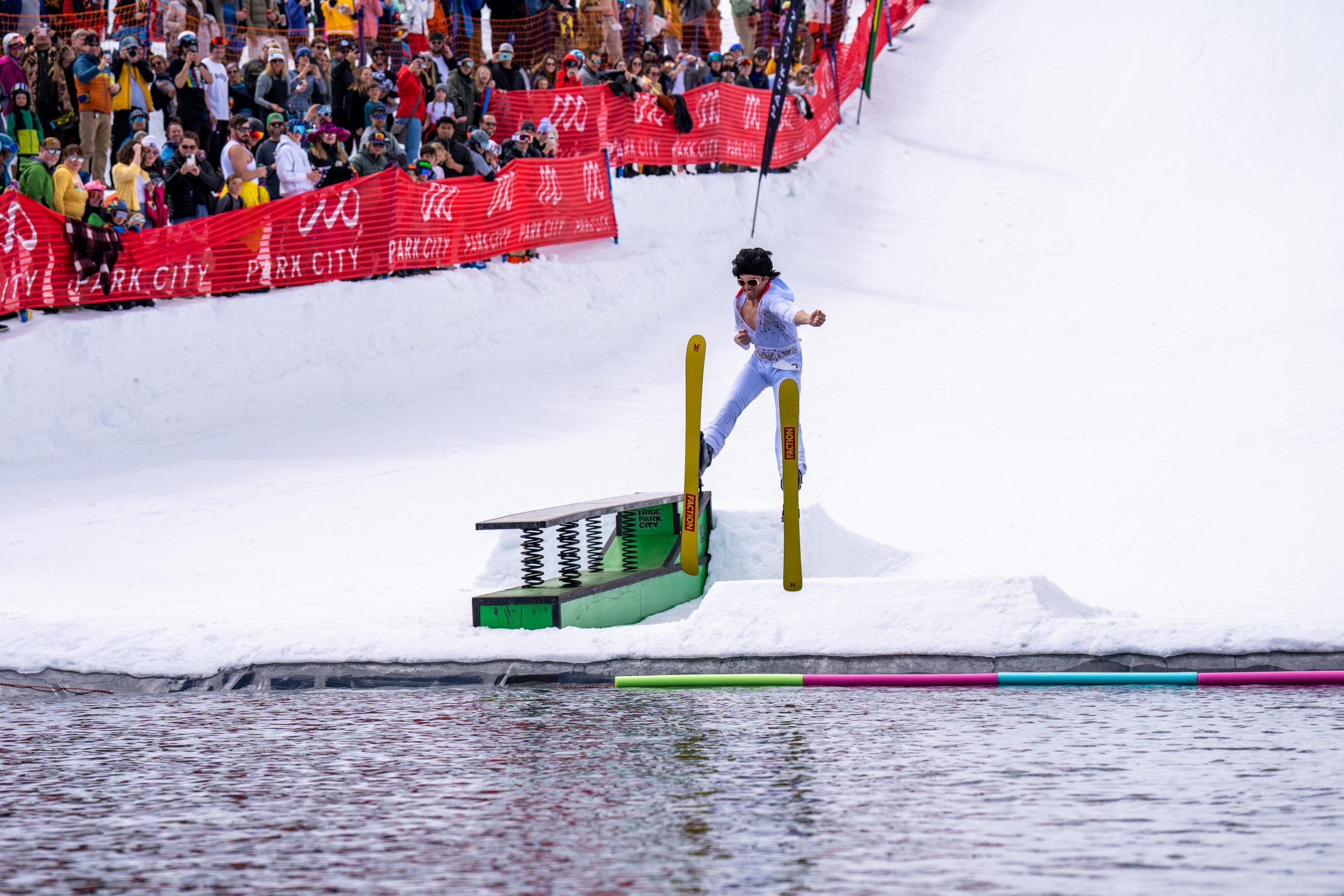 Park City Mountain celebrates spring with the 2nd Annual Eagle Super Pond Championship.