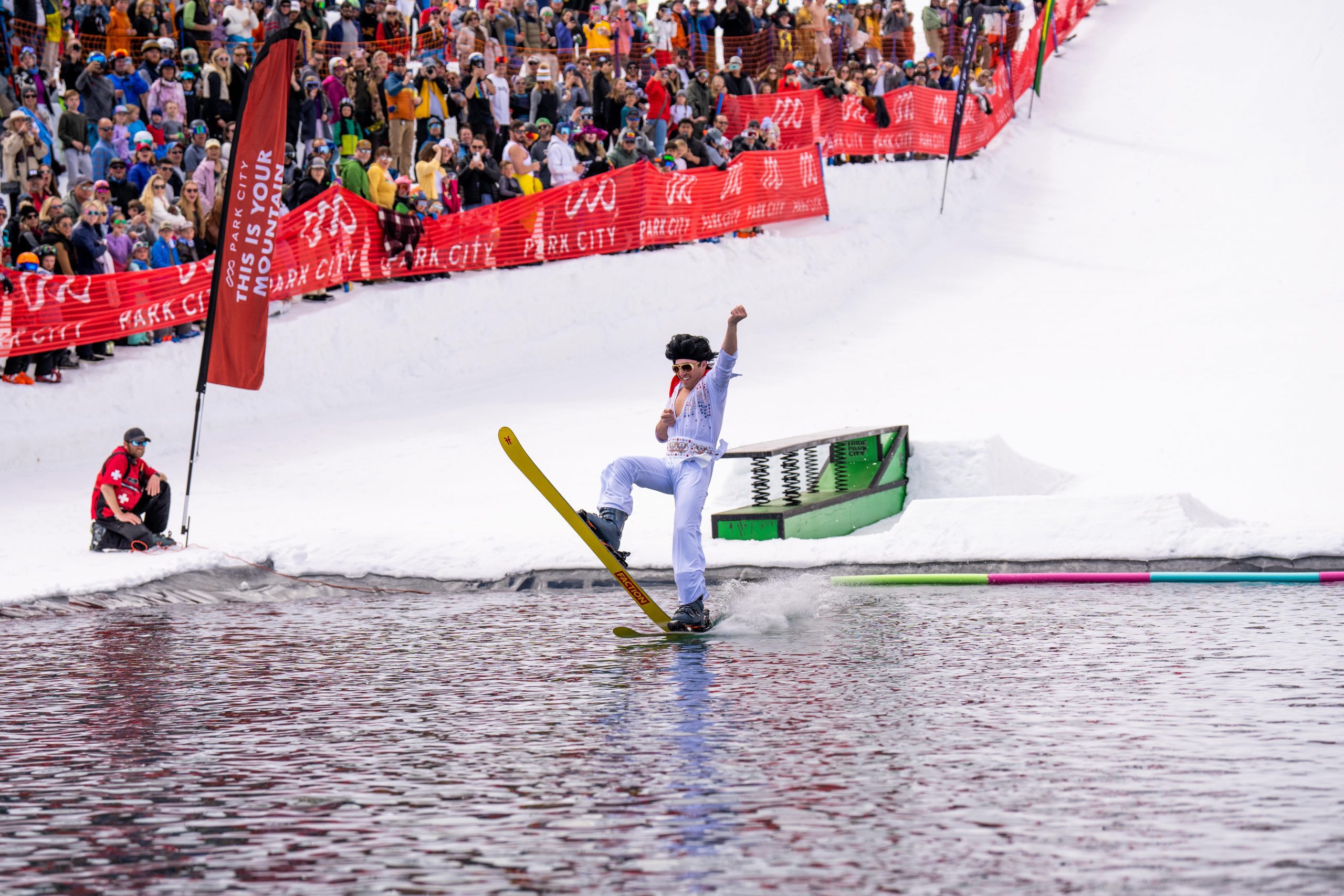 Park City Mountain celebrates spring with the 2nd Annual Eagle Super Pond Championship.