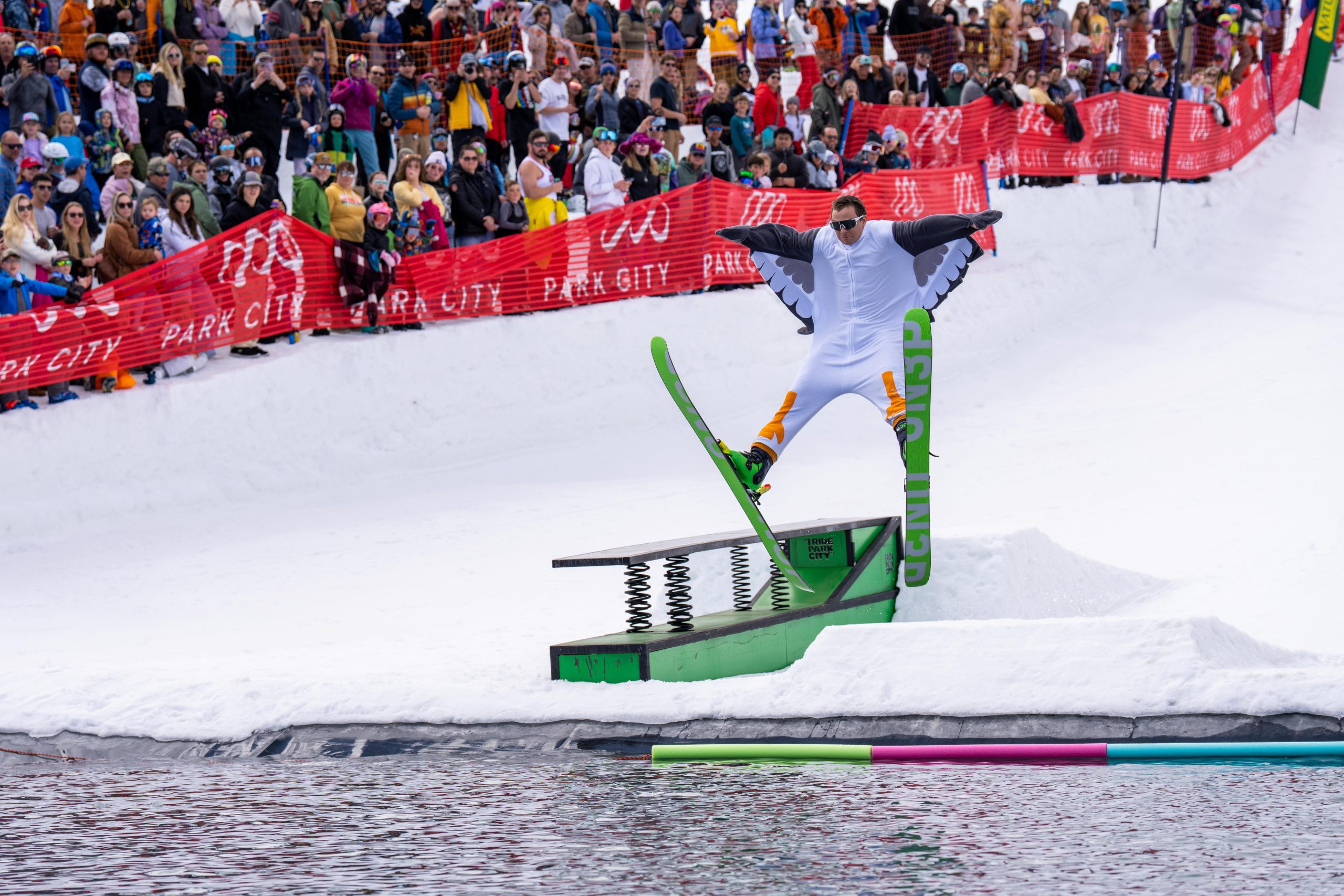 Park City Mountain celebrates spring with 2nd Annual Eagle Super Pond Championship.