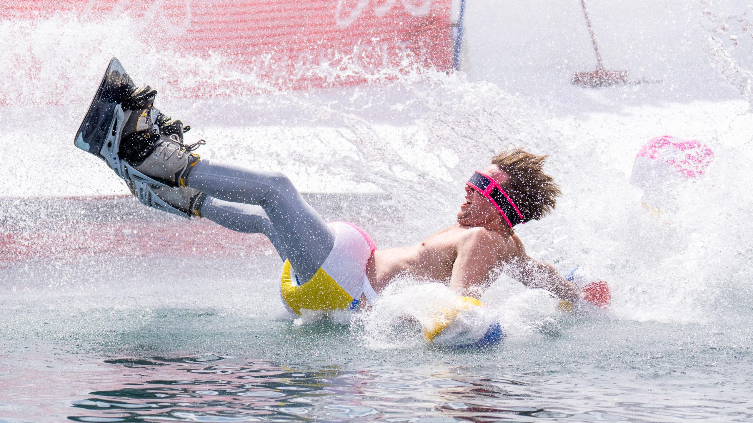 Epic crashes from the Park City Mountain's Pond Skimming Championships