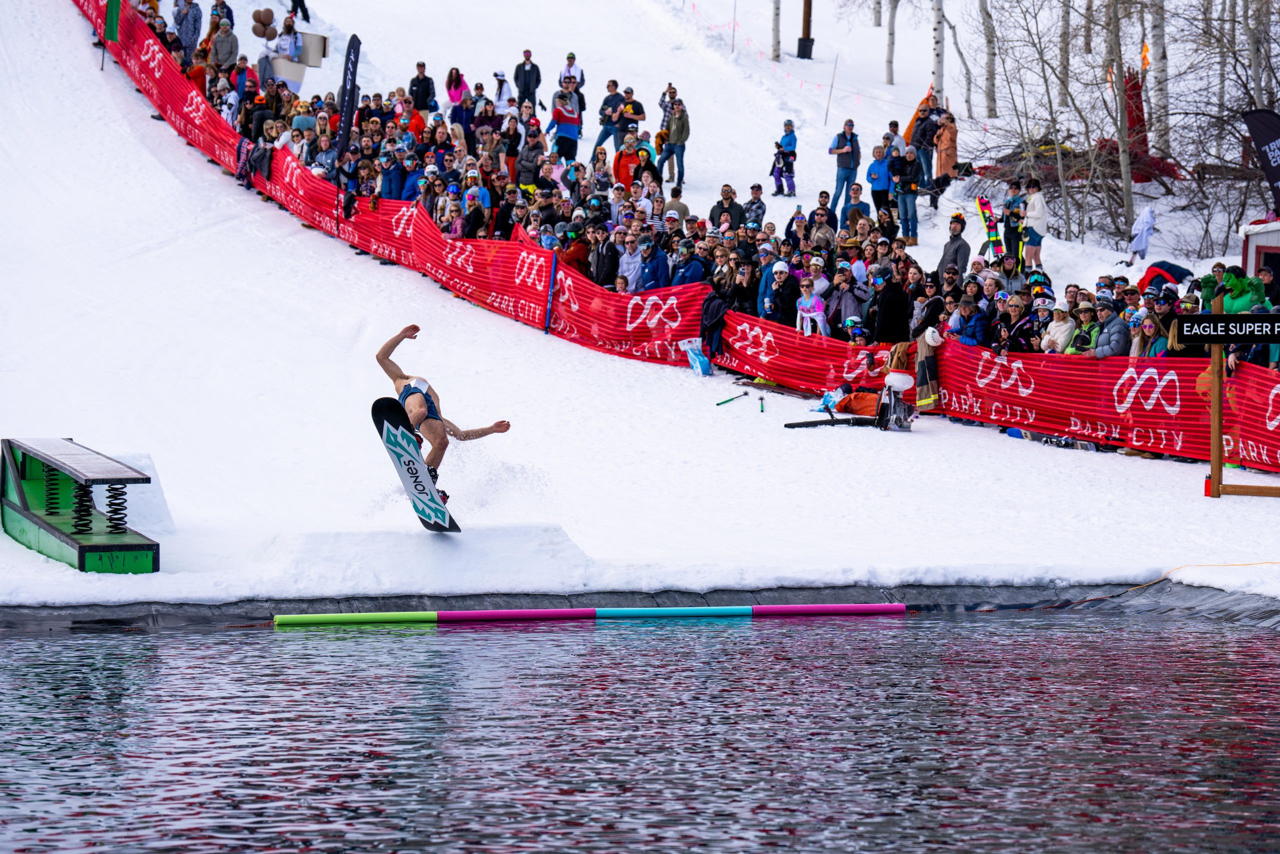 Park City Mountain celebrates spring with the 2nd Annual Eagle Super Pond Championship.