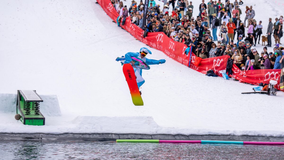Park City Mountain celebrates spring with the 2nd Annual Eagle Super Pond Championship.