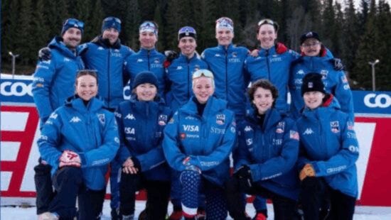 Nordic Combined national team USA athletes.