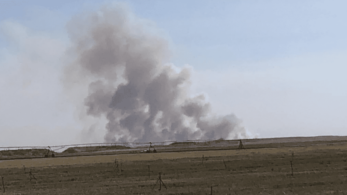 Red Bridge Fire south of Fort Duchesne in Uintah County.