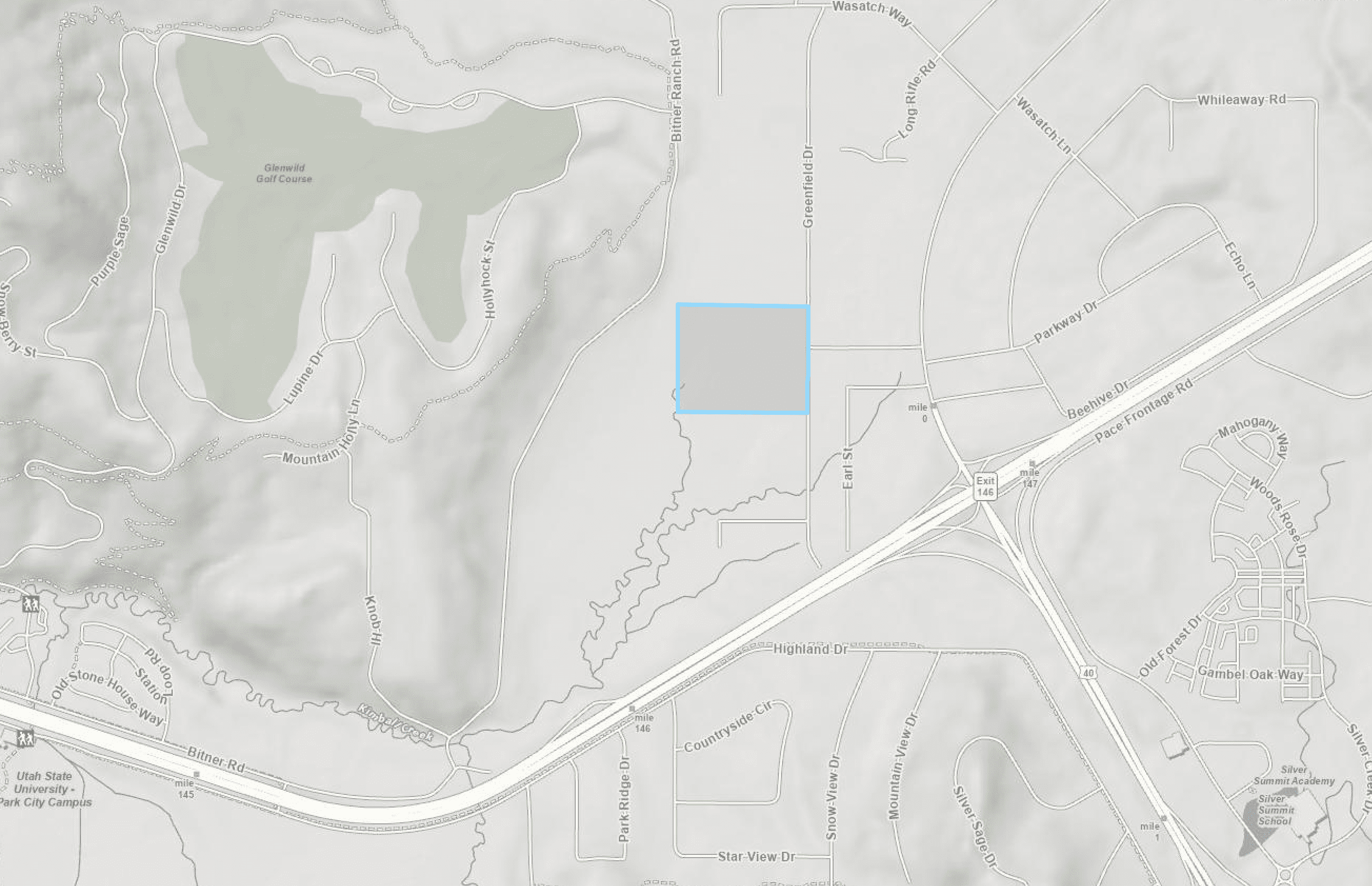 Location of Parce SS-32-C in Summit County.