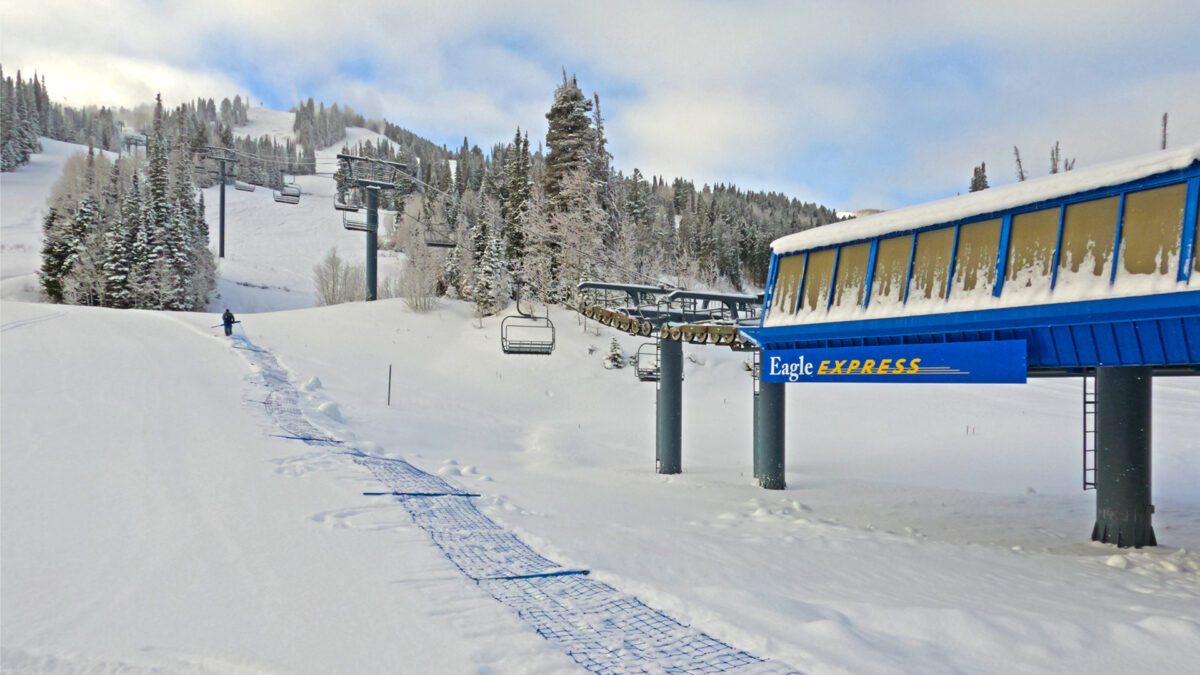 Solitude's Eagle Express chairlift.