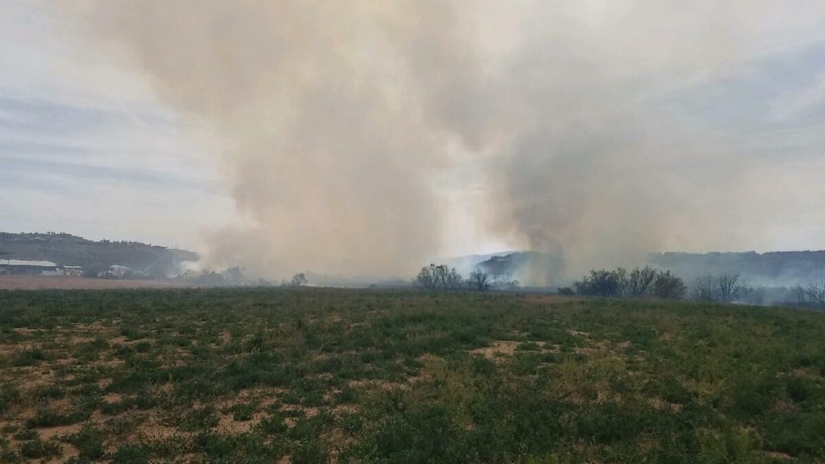 A wildfire in Washington County burned a total of 40 acres.