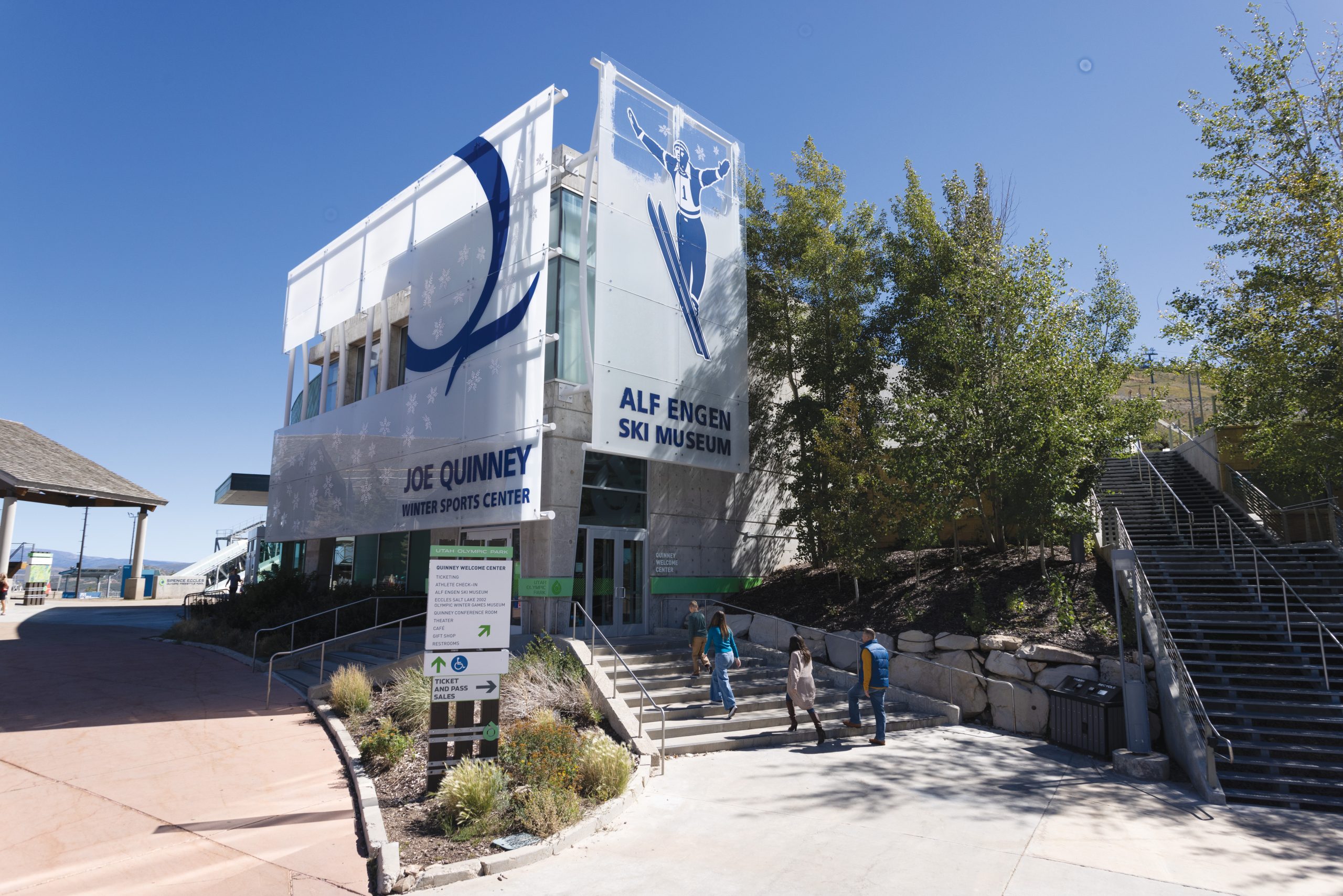 The Alf Engen Ski Museum and the Eccles 2002 Olympic Winter Games Museum located at the Park City's Utah Olympic Park.