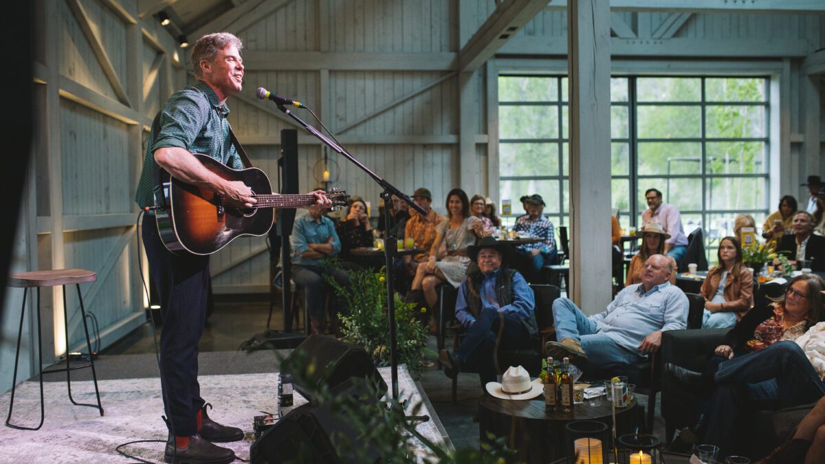 Mountain Town Music's Moon River Jamboree at Blue Sky Ranch, May 2023.