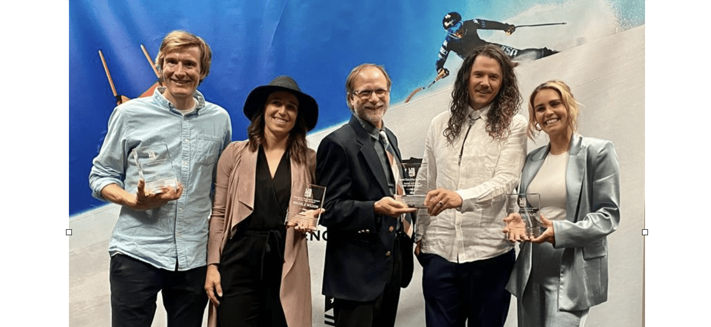 USSS award winners Adam Loomis, Mikaela Wilson, Chris "Hatch" Haslock, Mike Campbell, and Leah Stroud.