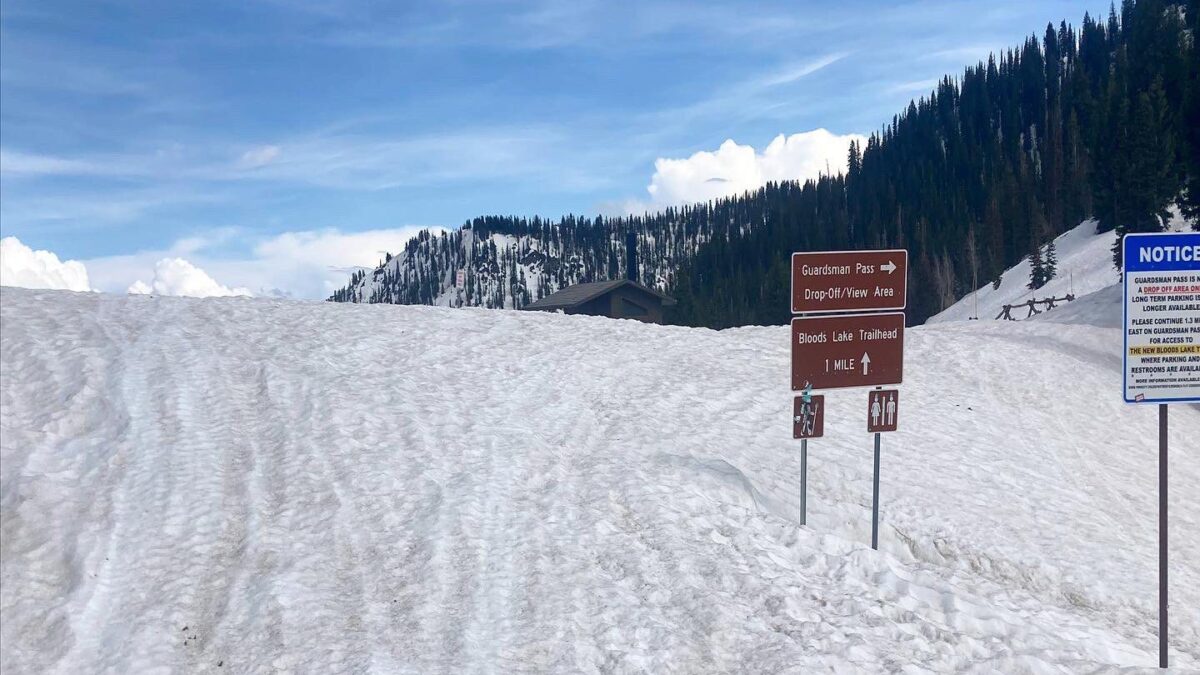 UDOT crews will being to clear snow from Guardsman pass the week of June 5.