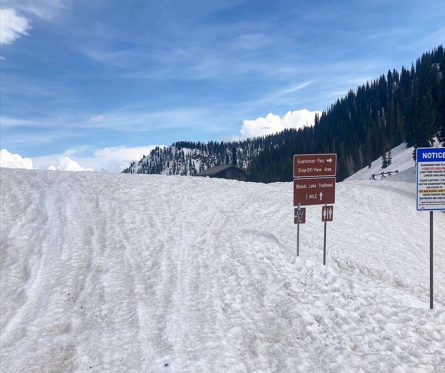 UDOT crews will being to clear snow from Guardsman pass the week of June 5.