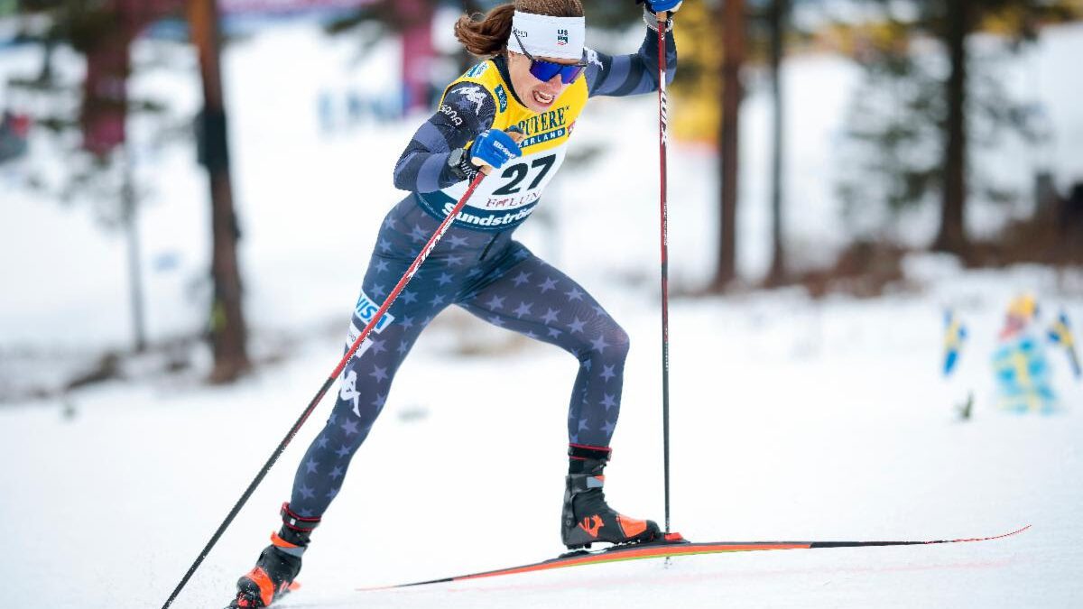 Park City's XC ski two-time Olympian Rosie Brennan.