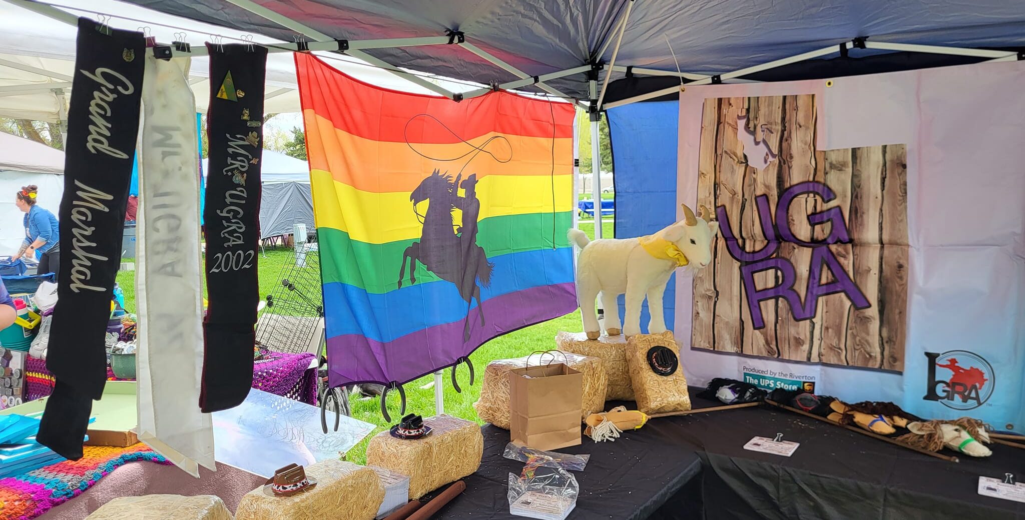 Utah Gay Rodeo Association held its Regional Rodeo over the weekend, during Pride month.