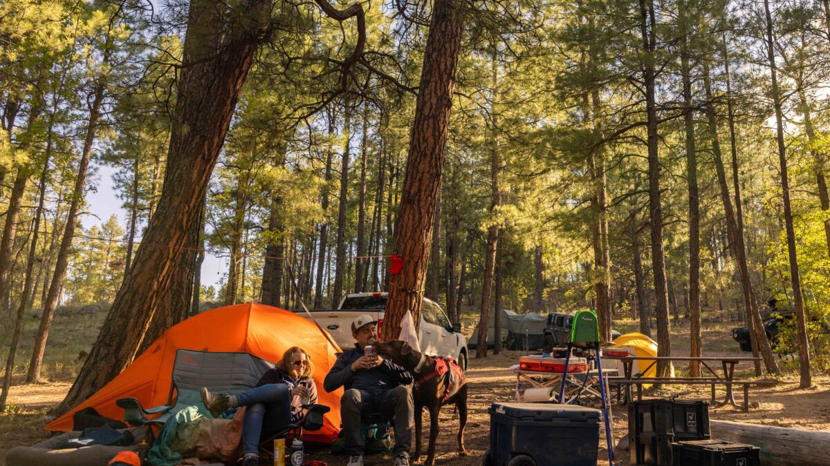 Popup campsite and glamping available at the upcoming OAX fest.